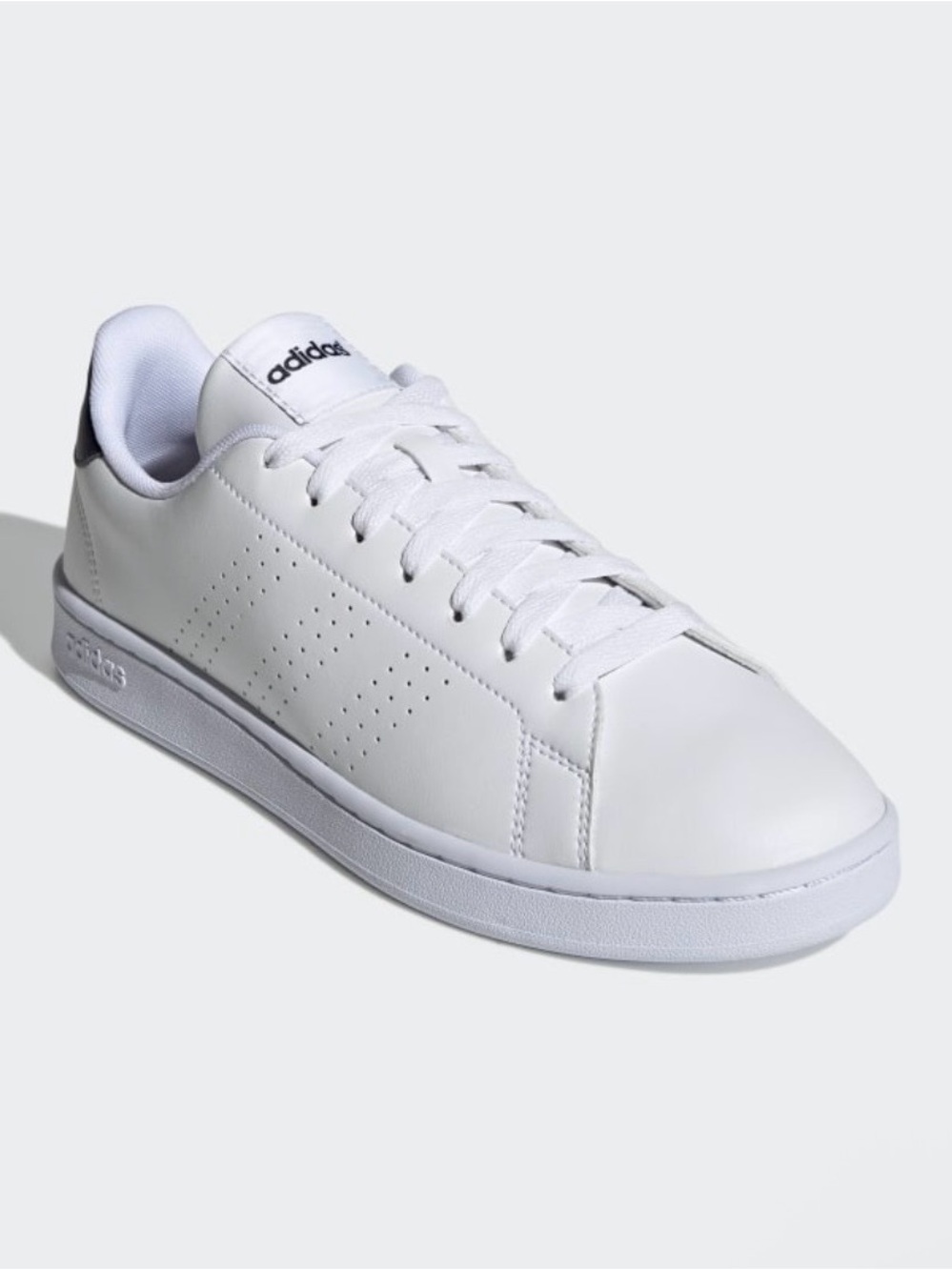 Adidas Advantage Sneakers Men’s Size 8 | Cloud white/ green fast ship